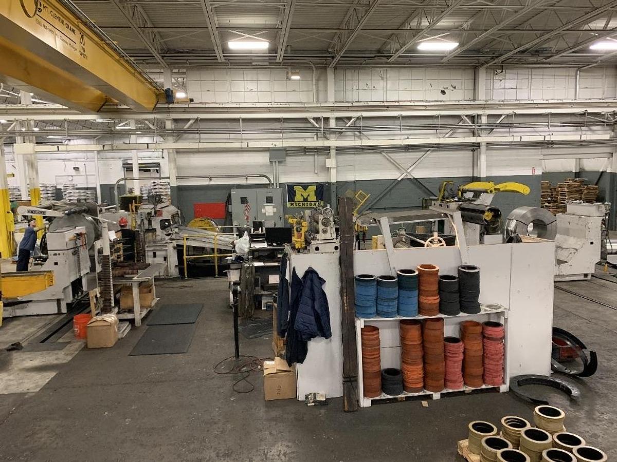 Used 54" x .015 - .125 x 30,000 Lbs. Pro-Eco/Loopco Slitting Line