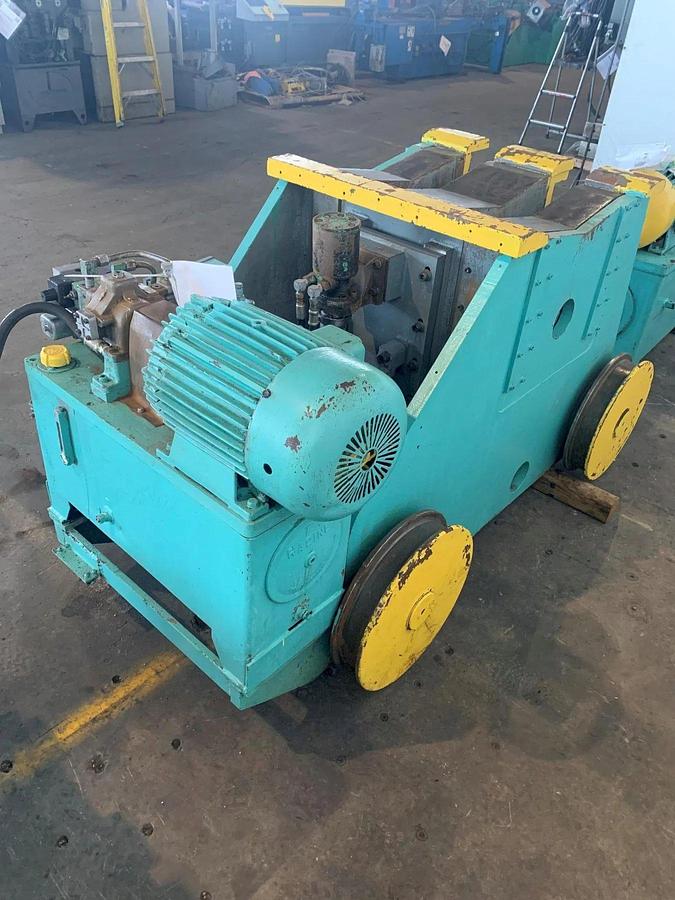 Used 84" x 80,000 Lbs. Yoder Recoiler