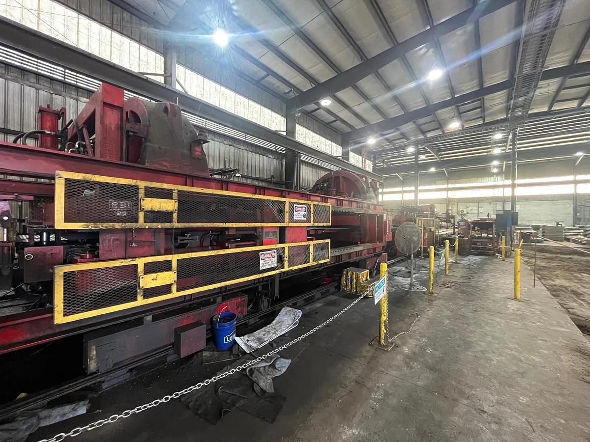 Used 75" x .312" x 80,000# Red Bud Stretcher Leveler Cut to Length Line