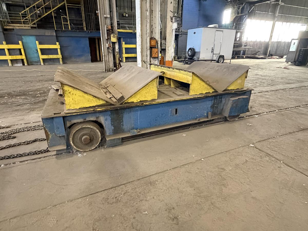 Used 60 Ton Coil Transfer Car, 2-Saddle