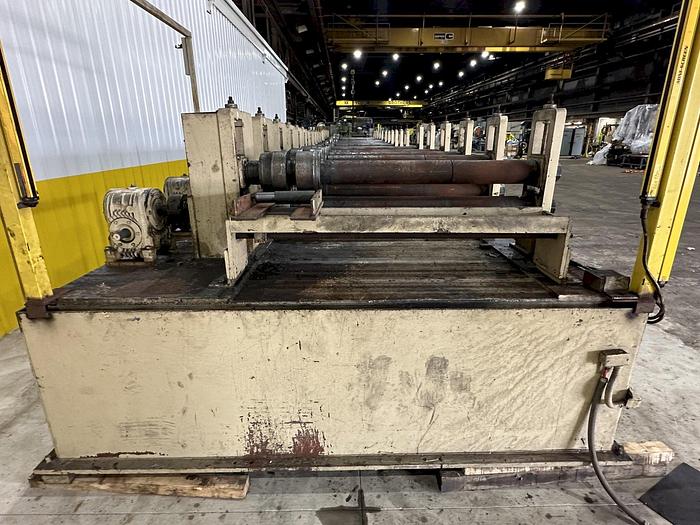 Used 18 STAND X 4" X 60"W BRADBURY MODEL #03-60-18 ROLLFORMER