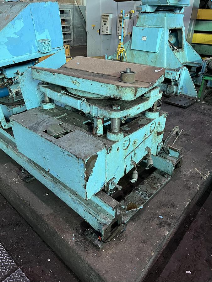 Used 20,000# x 48" Littell Double End Uncoiler & Coil Car