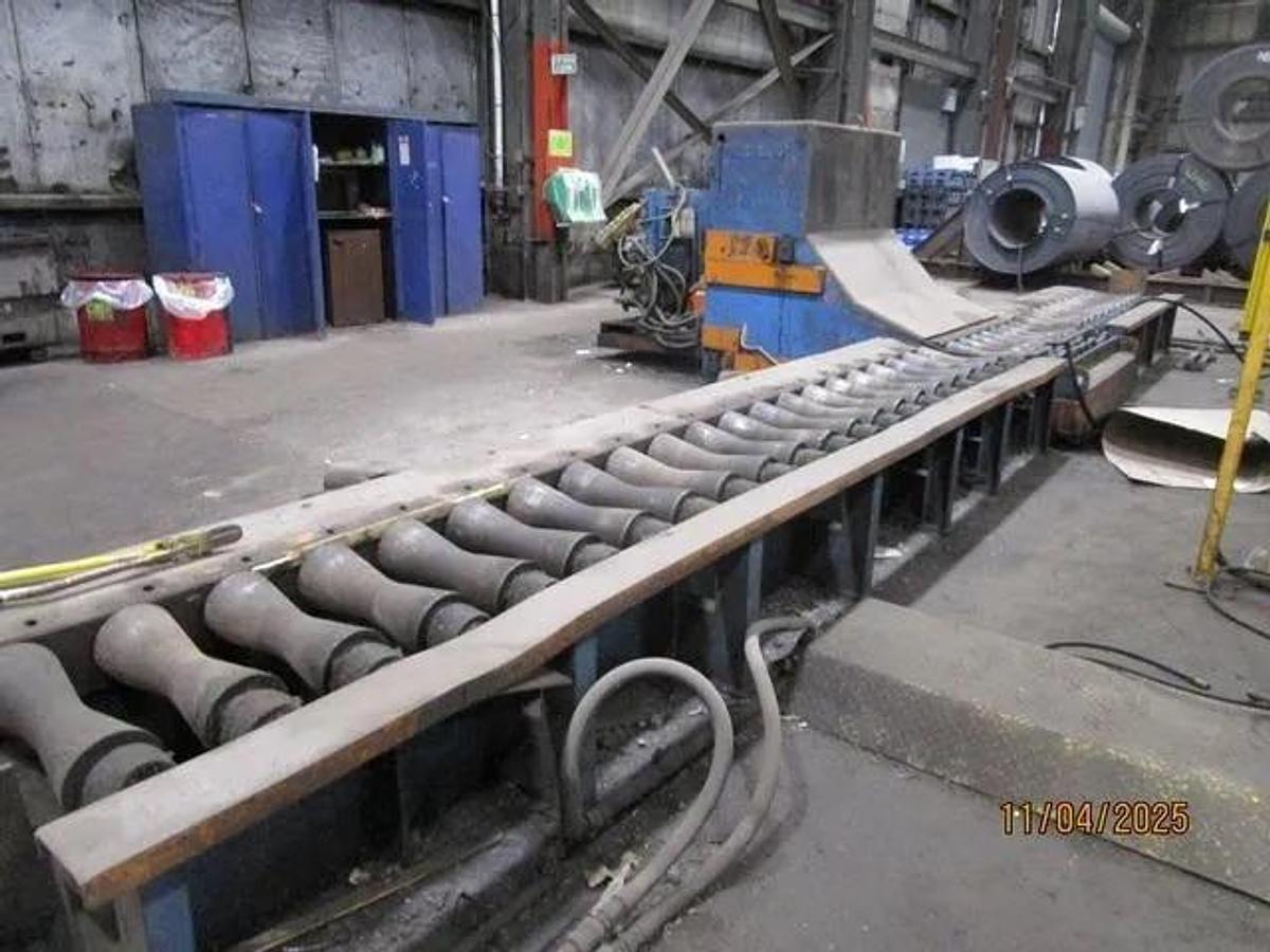 Used 72" x .250" x 80,000# Bradbury Entry Line