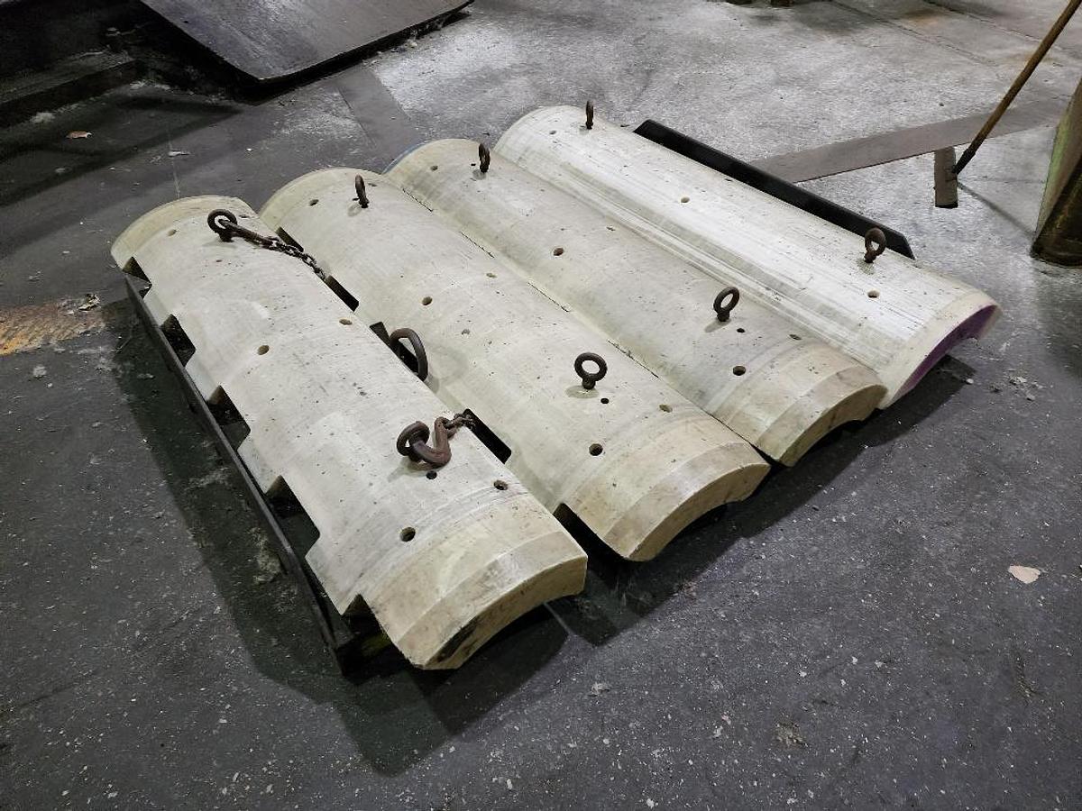 Used 52” x .100” x 35,000 Lb. Stamco Double-Loop Slitting Line