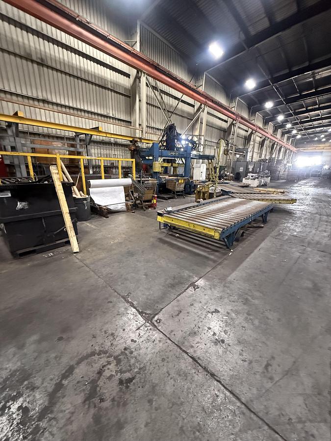 Used 72" OD x 10,000 Lbs. Loopco Banding Line