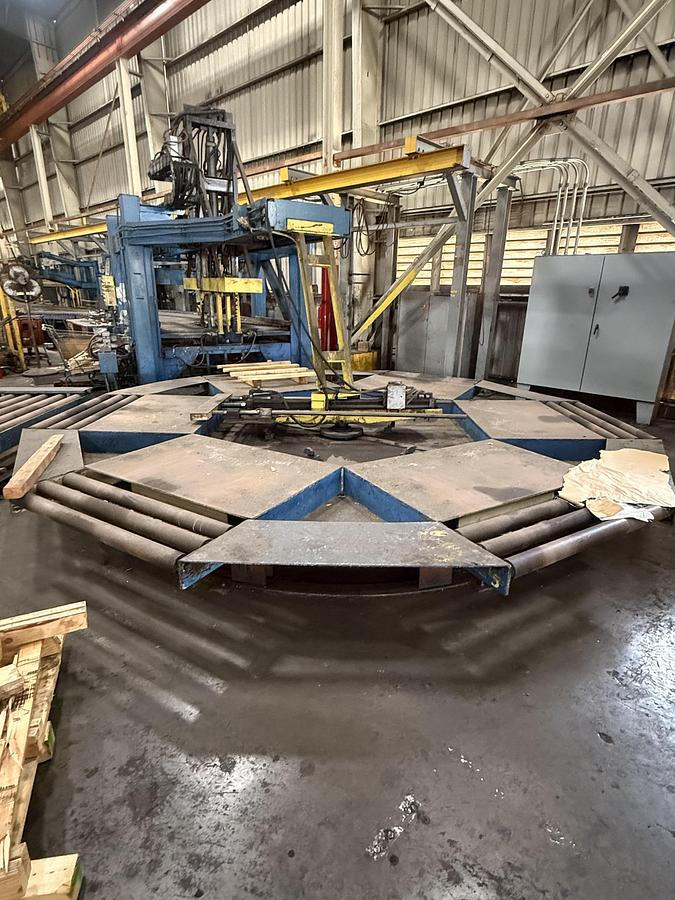 Used 72" OD x 10,000 Lbs. Loopco Banding Line