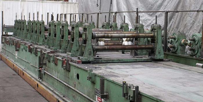 Used 13 STANDS X 3" X 44" BRADBURY ROLLFORMER