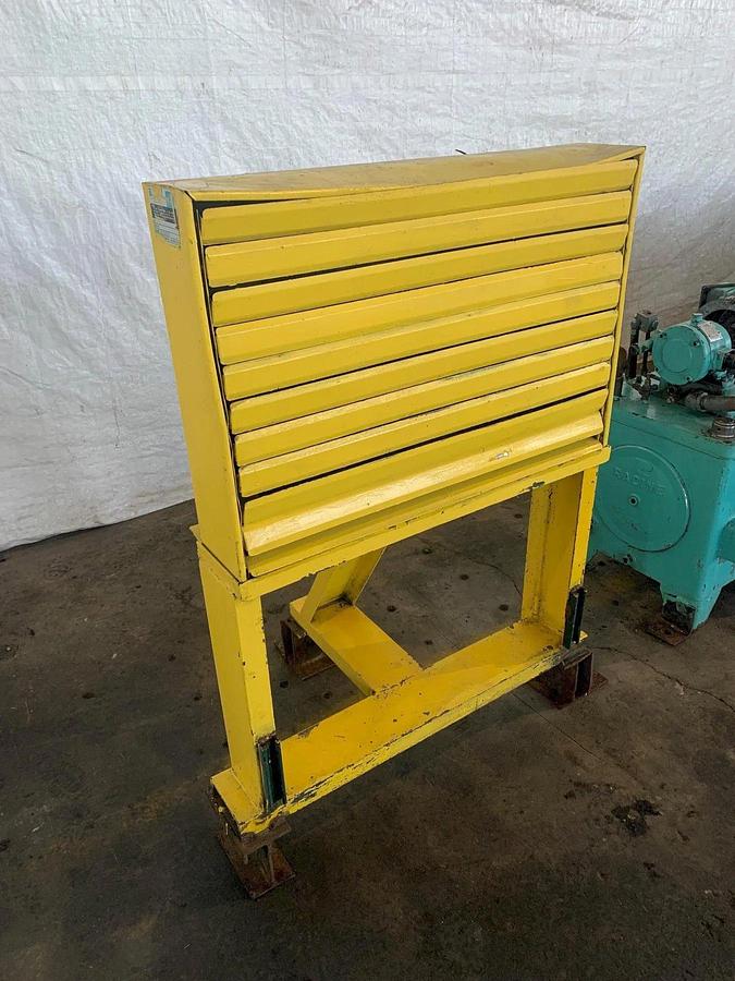 Used 84" x 80,000 Lbs. Yoder Recoiler