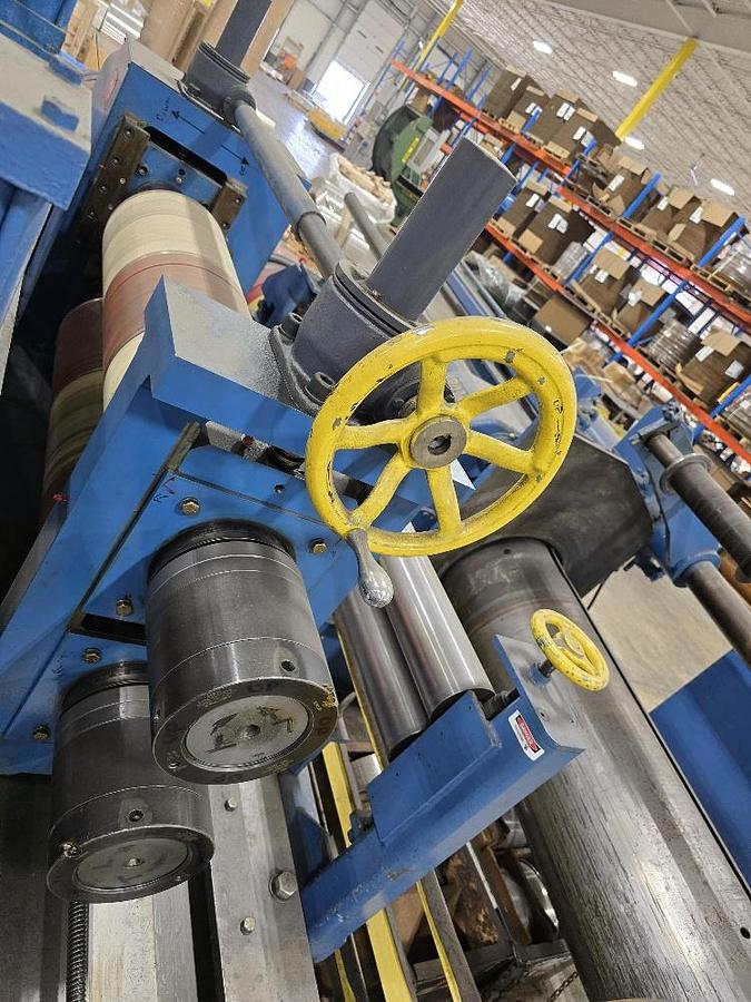 Used 30” x .125” x 10,000# Rex Slitting Line