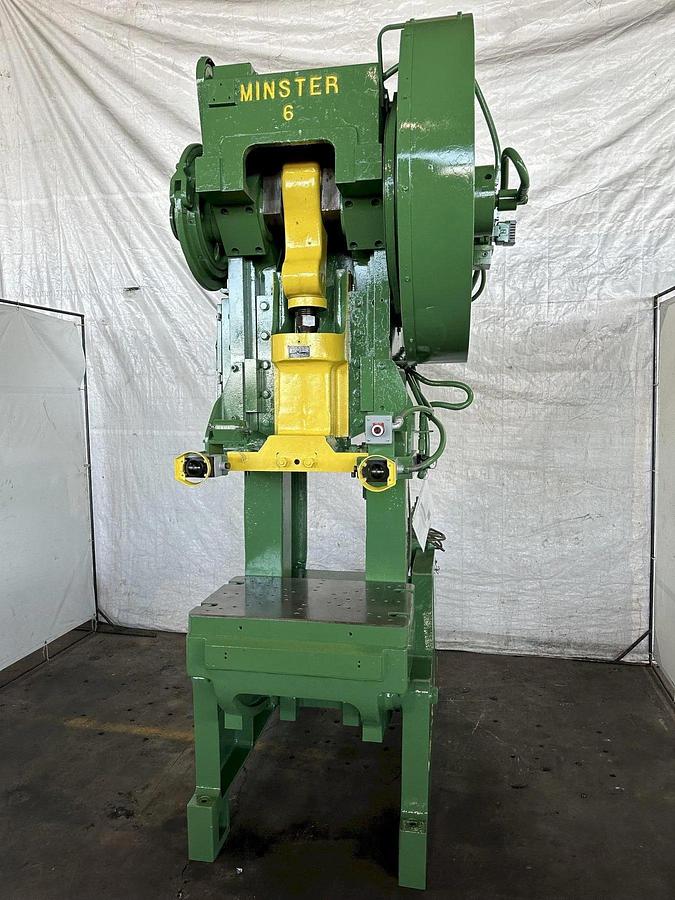 Used 60 Ton MINSTER #6 OBI Press W/ 8" Stroke