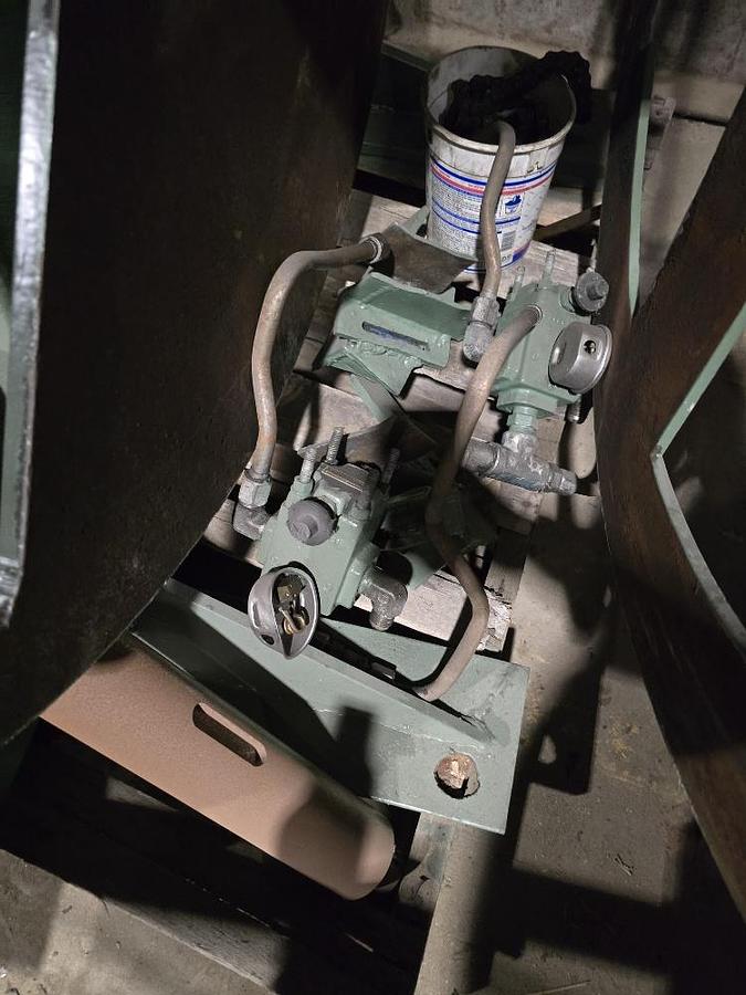 Used 12” Wide Scrap Winder With Oscillation Eye