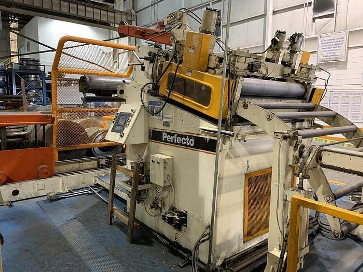 Used 48" x .30,000 LB Perfecto Servo Feedline