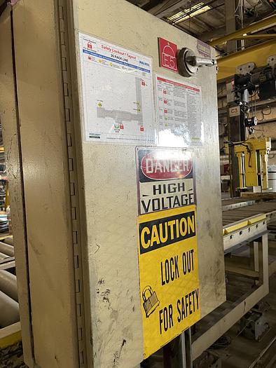 Used 72" OD x 10,000 Lbs. Banding Line