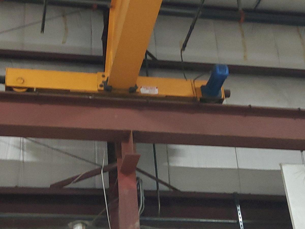 Used 10 Ton x 47’ ABBUS Bridge Crane with EMH Hoist