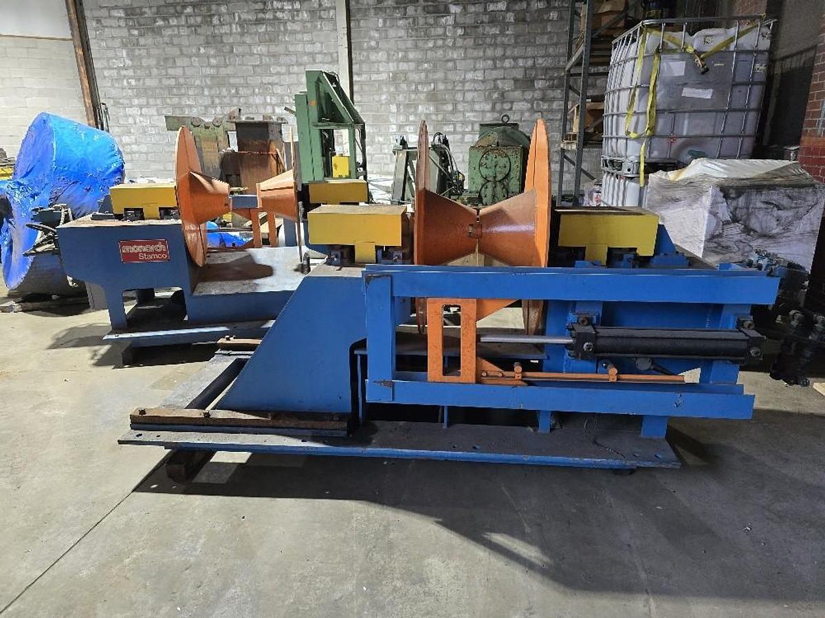 Used 5/16” x 26” Stamco Self-Ejecting Type Scrap Winder with Level Wind