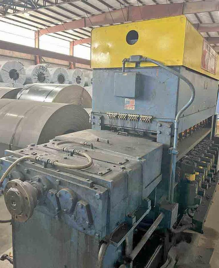 Used 72" x 0.135" 5HI Herr-Voss Precision Leveler