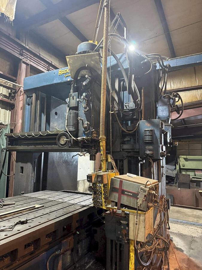 Used 15 HP 68” x 168” Rockford Double Sided Planer Mill