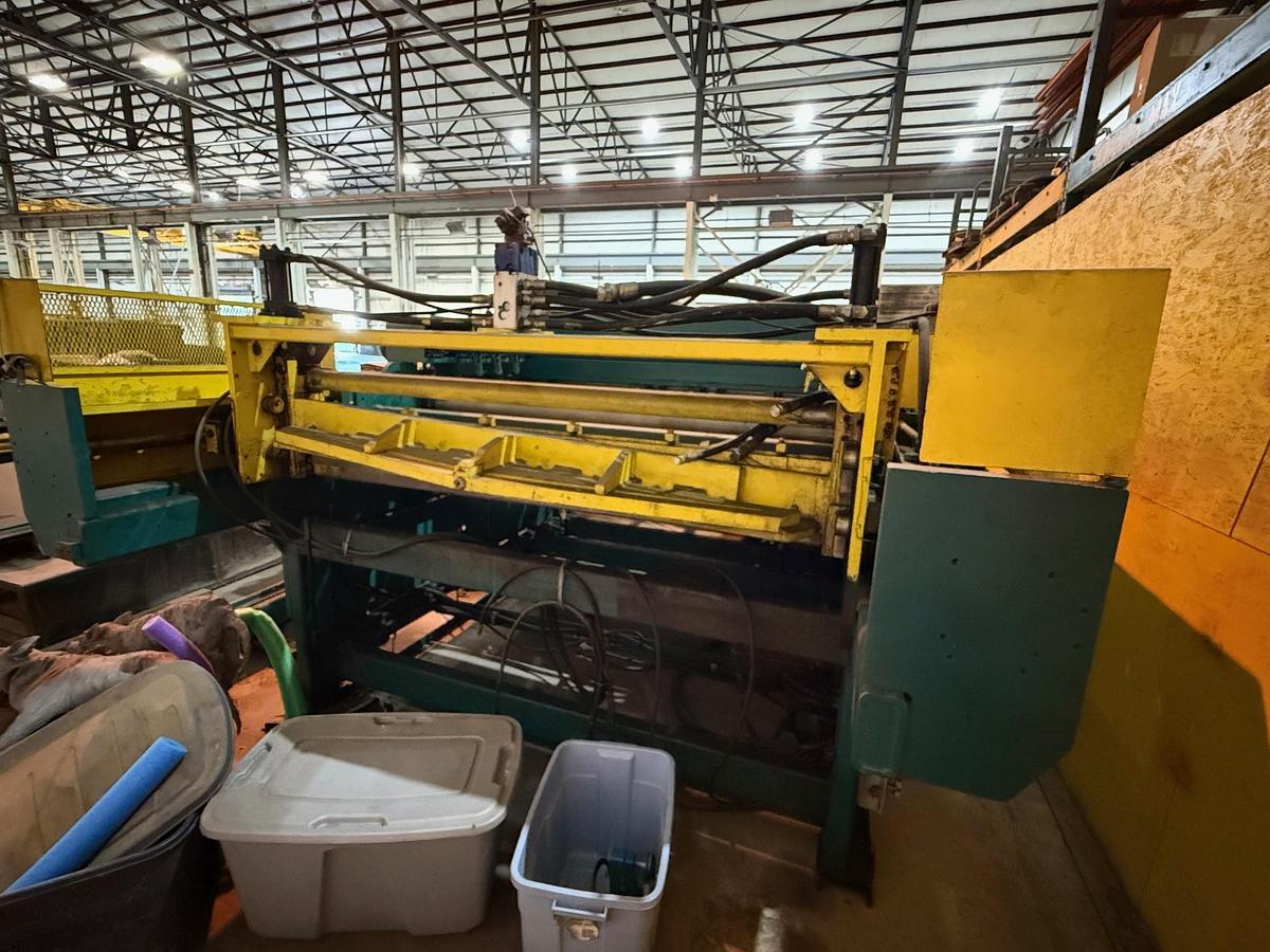 Used 72” x .075” x 20,000# Iowa Precision Multi-Blanking / Cut-To-Length Line