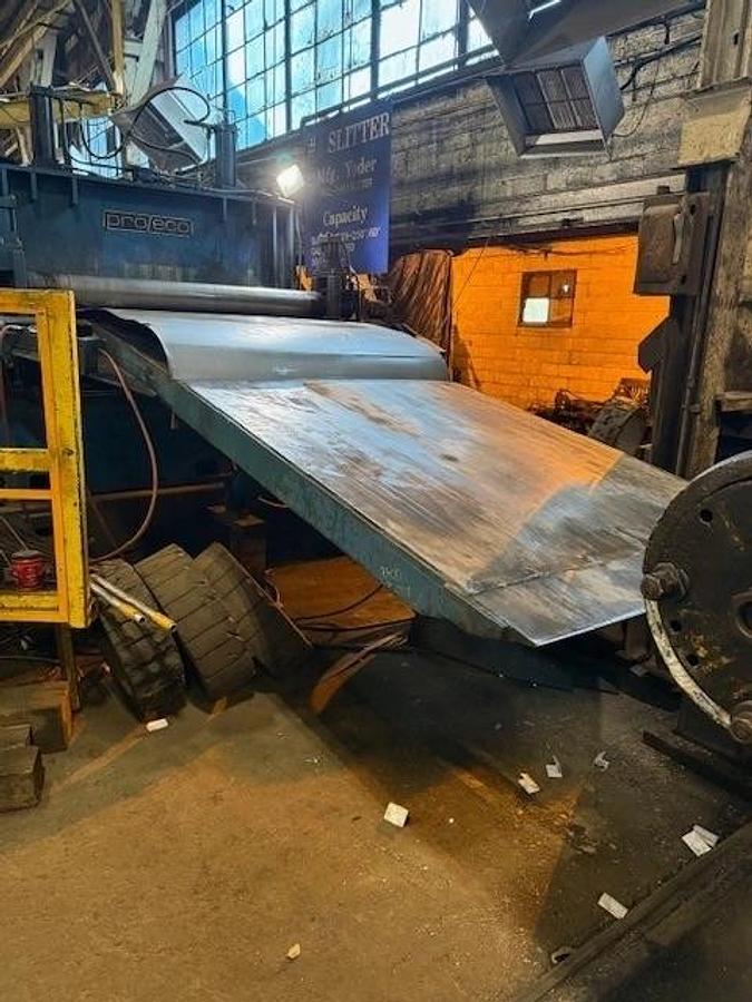 Used 60" x .250" x 50,000Lb Pro-Eco Slitting Line