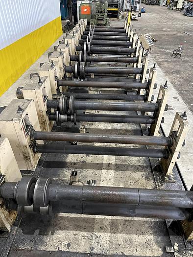 Used 18 STAND X 4" X 60"W BRADBURY MODEL #03-60-18 ROLLFORMER