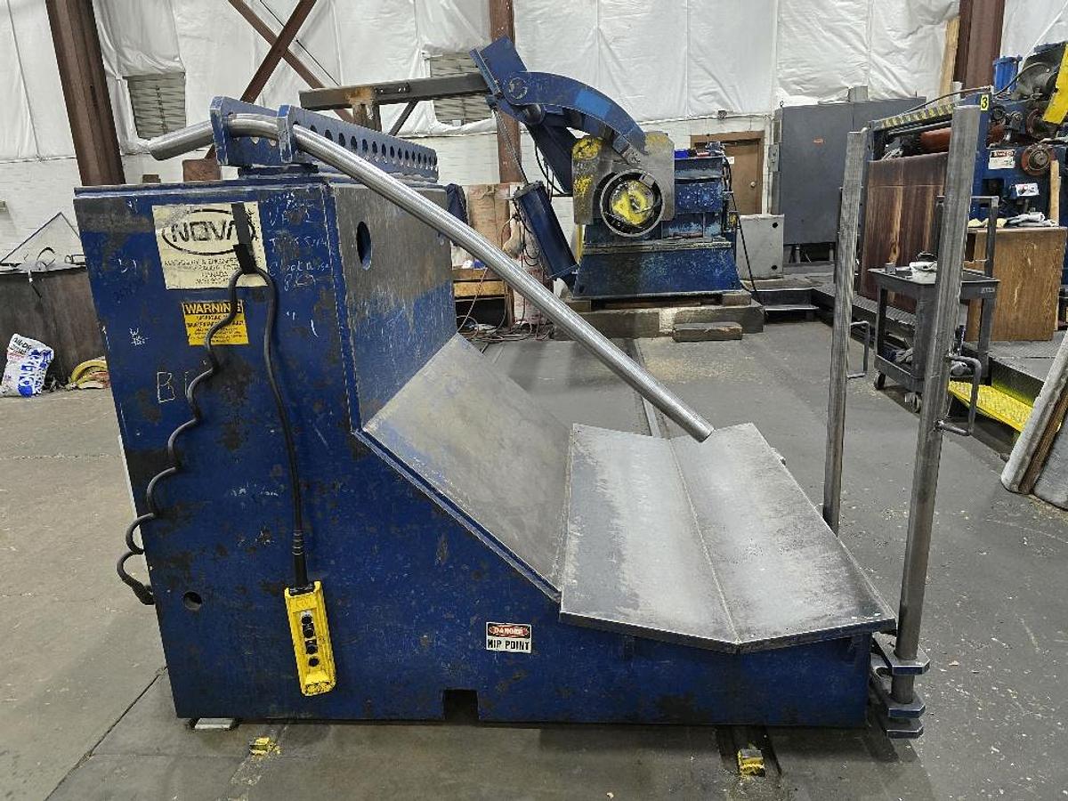 Used 60” X 50,000 Lb Braner Slitting Line