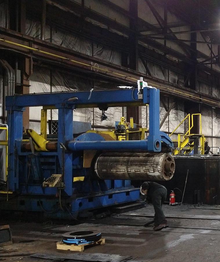 Refurbished 72" x 70,000 Lbs. PM Recoiler