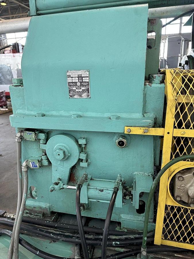 Used 84" x 80,000 Lbs. Yoder Recoiler