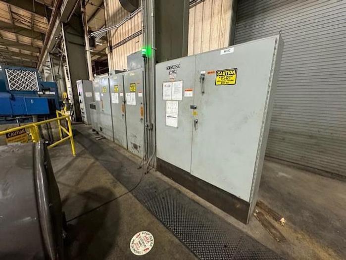 Used 60" x .250" x 50,000lbs Pro Eco Slitting Line