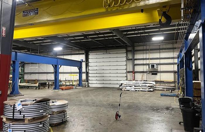 Used Top Running Double Girder Bridge Crane and Hoist