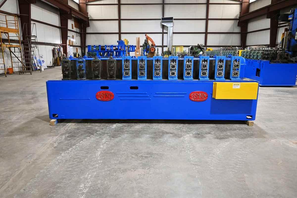 Used 12 Stand x 2” x 8” Tishken Rollformer