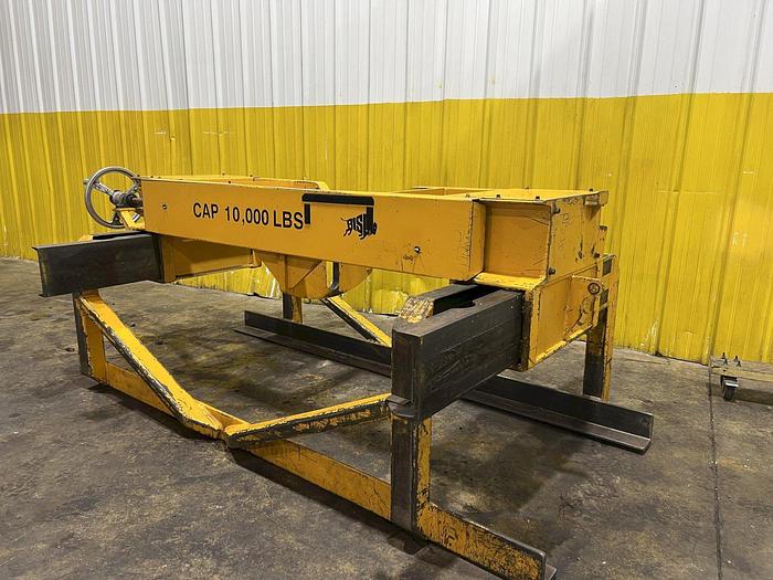 Used 10,000 LBS BISON MODEL #TSL10-2060SP ADJUSTABLE SHEET LIFTER