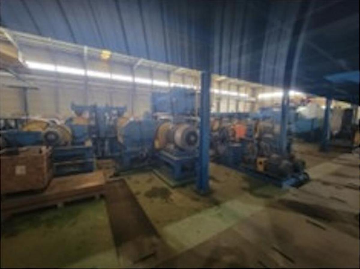 Used 63” x 0.079” x 28,000 Lb Tension Leveling Line