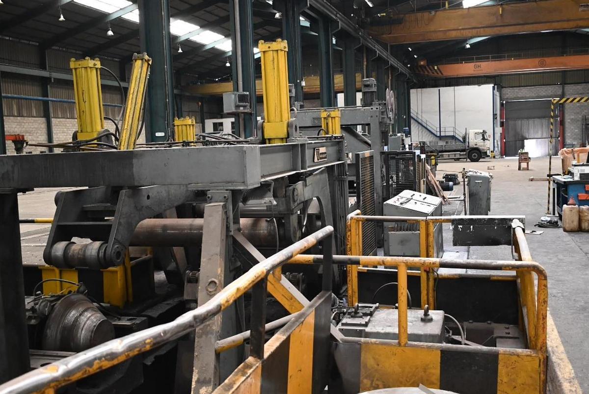 Used 59” x .394” x 55,000 Lb Fagor Arrasate Cut-To-Length Line