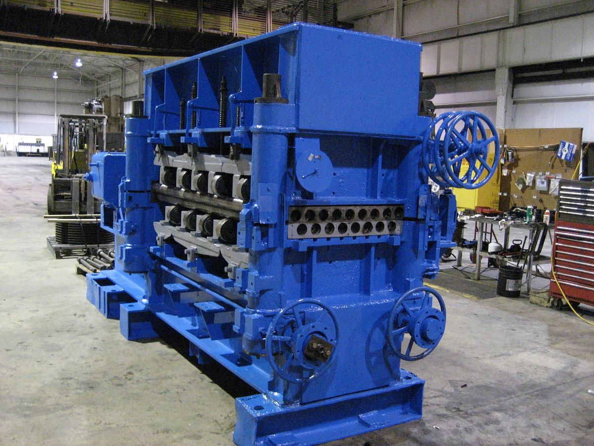 Used 84" FACE WORK ROLL X 3.5" DIAMETER 17 ROLL AETNA-STANARD CORRECTIVE LEVELER (USED/RECONDITIONED)