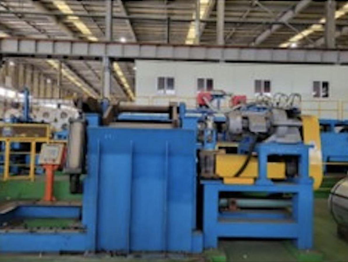 Used 63” x 0.079” x 28,000 Lb Tension Leveling Line