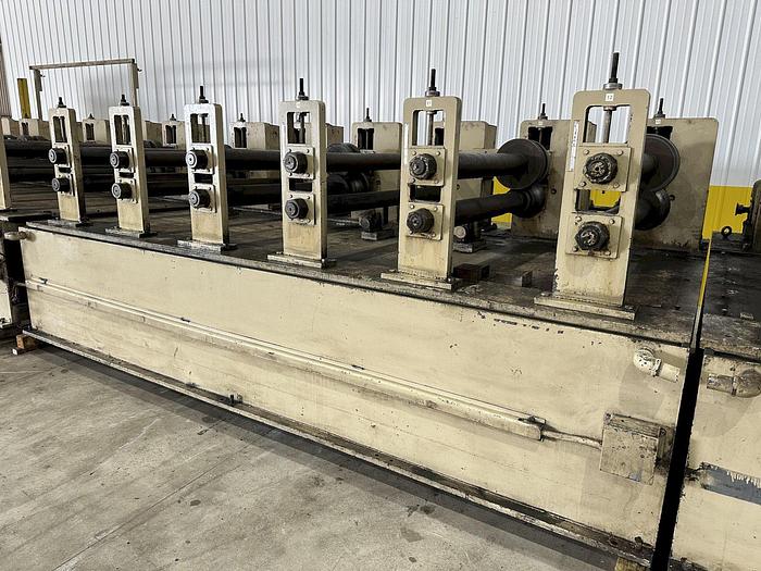 Used 18 STAND X 4" X 60"W BRADBURY MODEL #03-60-18 ROLLFORMER
