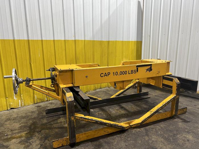 Used 10,000 LBS BISON MODEL #TSL10-2060SP ADJUSTABLE SHEET LIFTER