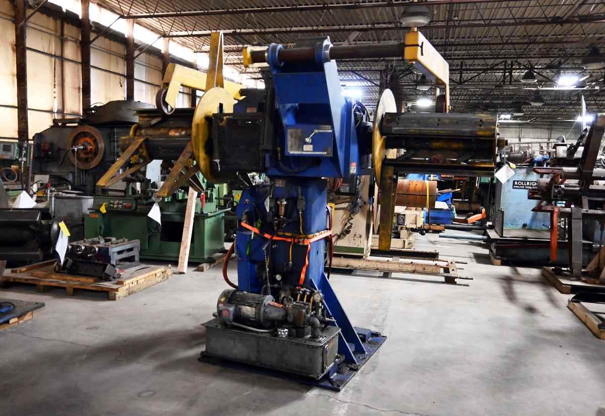 Used 24”  x 8,000 Lb COE Double Uncoiler