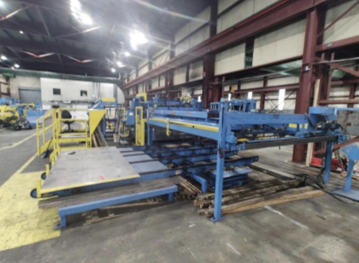 Used 60" x 0.020"–0.187" Red Bud / Herr-Voss Cut-to-Length Line