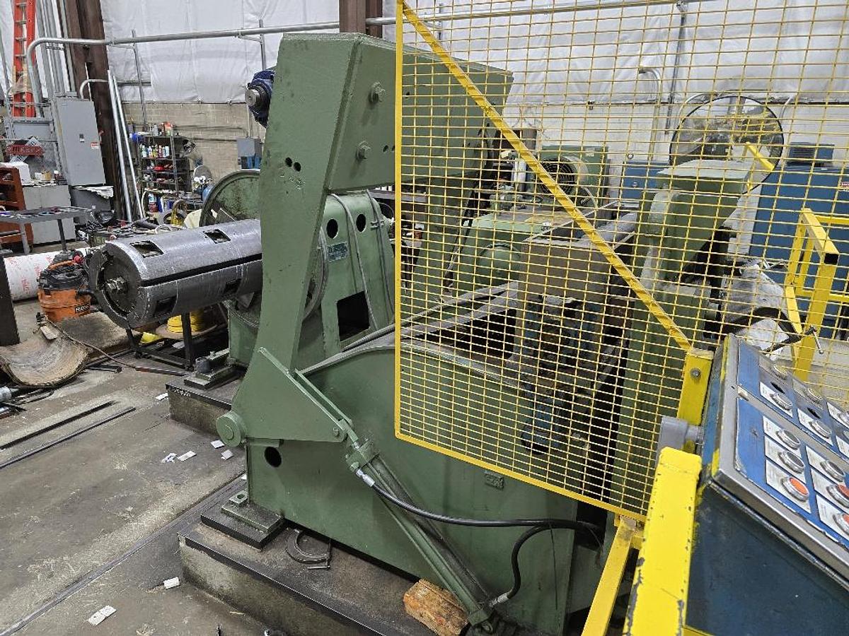 Used 36” x 30,000 lb Nova Slitting Line