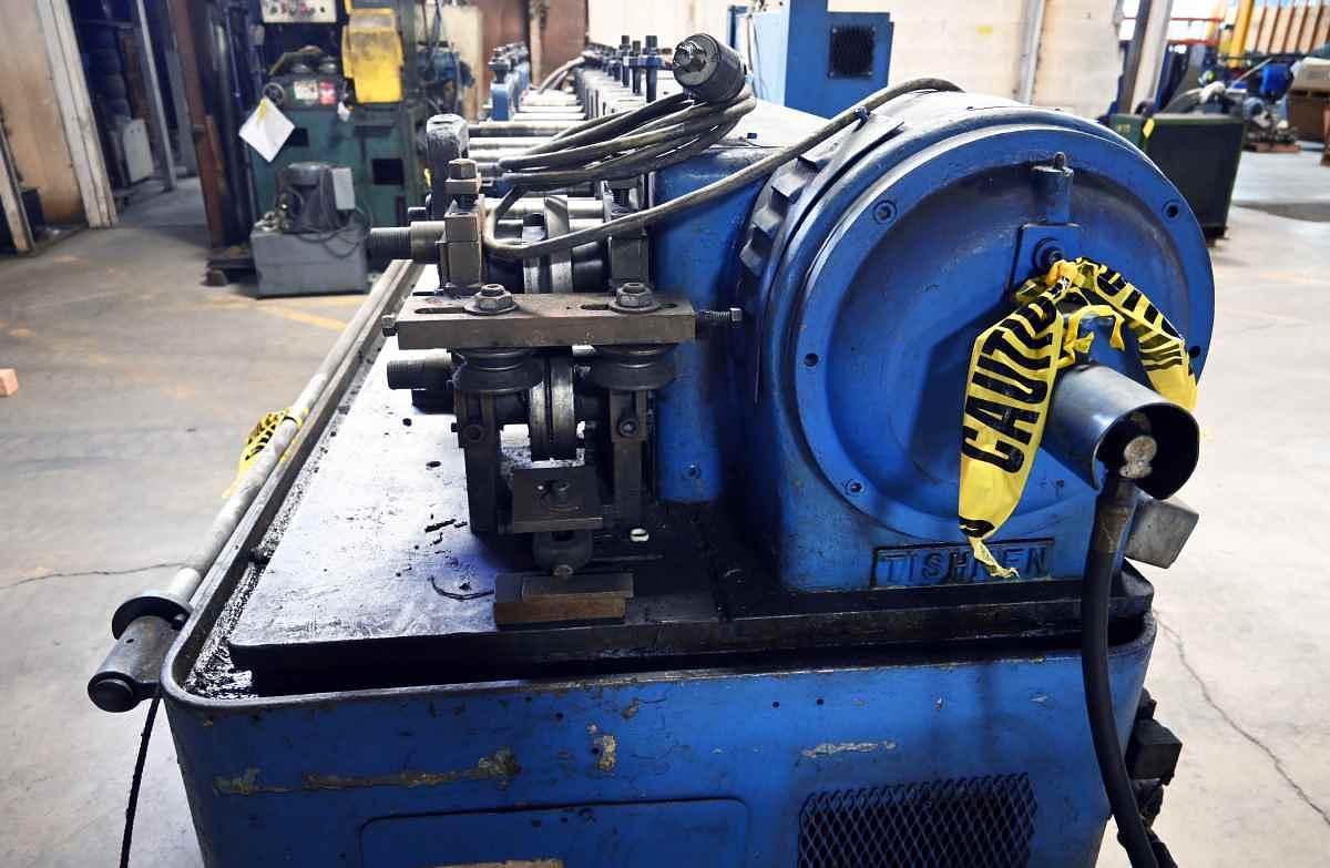 Used 12 Stand x 2” x 8” Tishken #12-MW-2 Rollformer