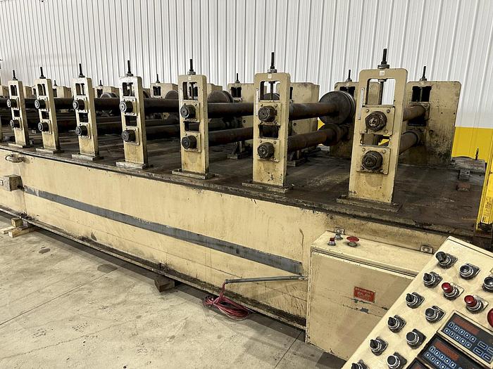 Used 18 STAND X 4" X 60"W BRADBURY MODEL #03-60-18 ROLLFORMER