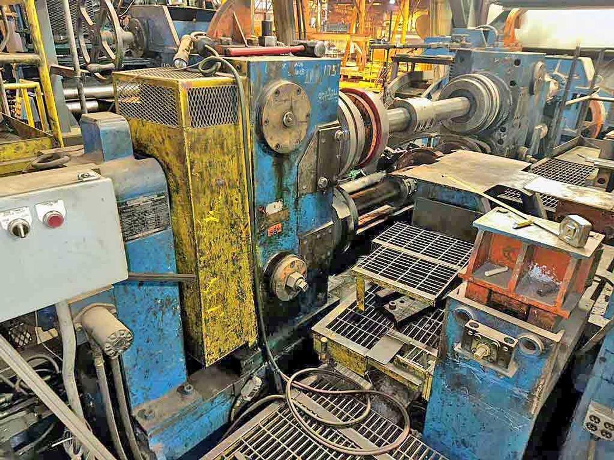 Used 72” X 0.500” X 60,000 Lbs. Delta Cut-To-Length Line