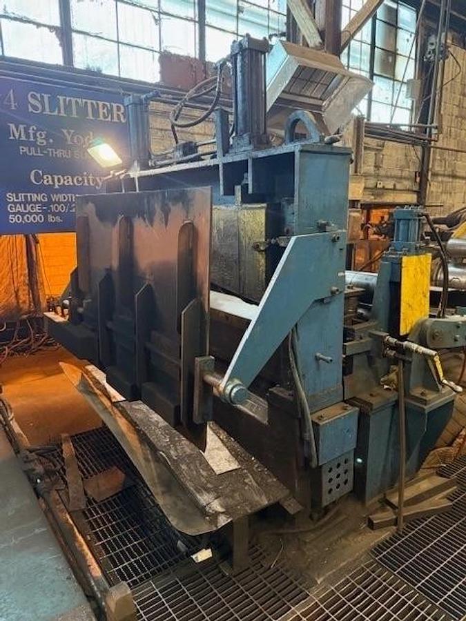 Used 60" x .250" x 50,000Lb Pro-Eco Slitting Line