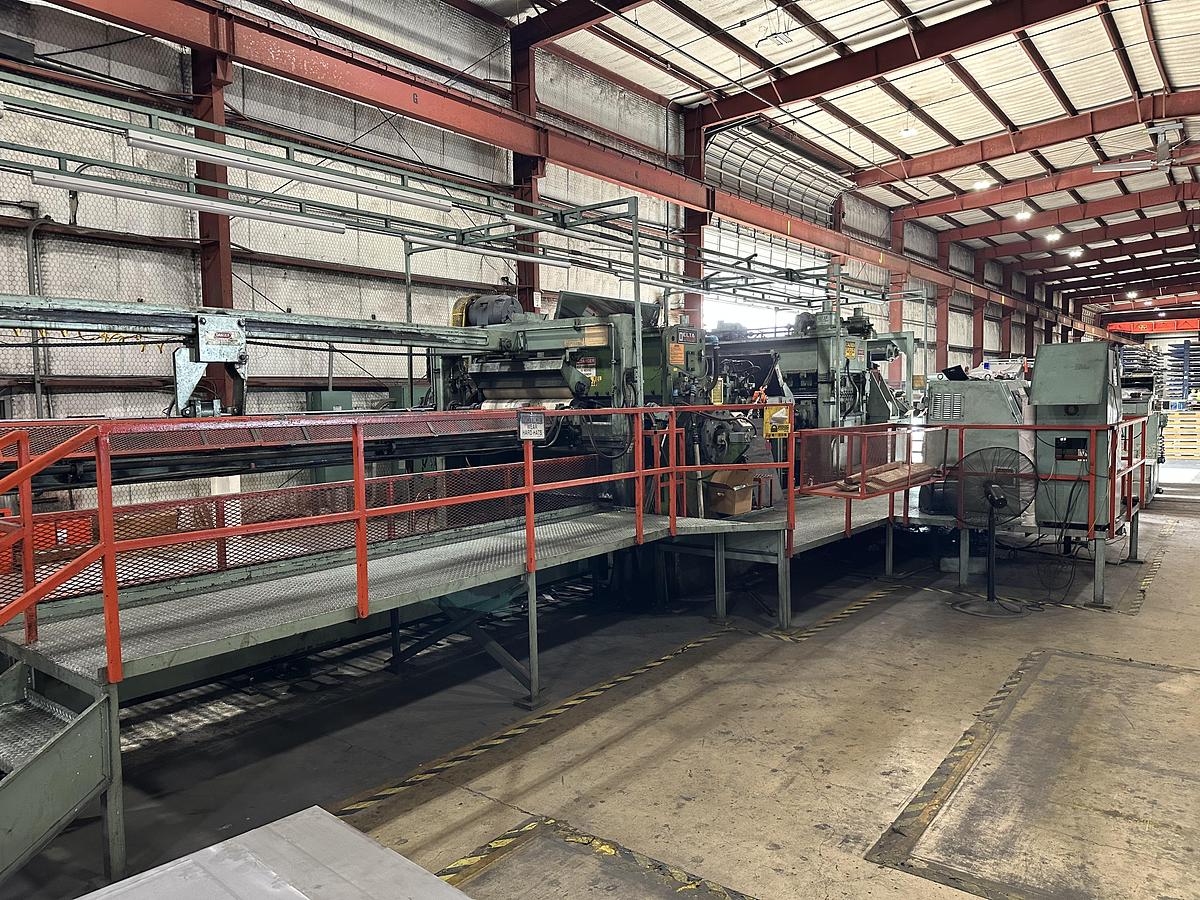 Used 72" x .187" x 50,000 Lbs. Delta CTL Line