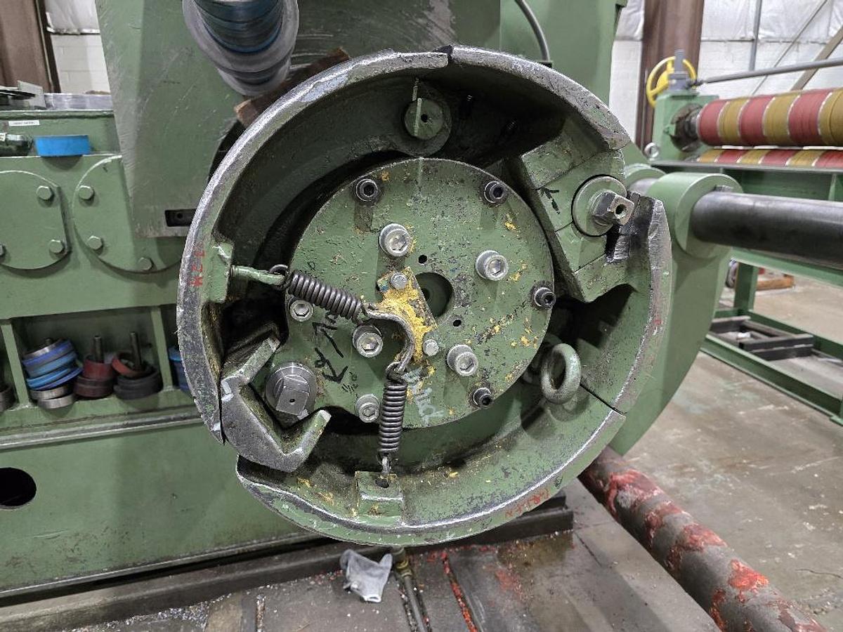 Used 36” x 30,000 lb Nova Slitting Line