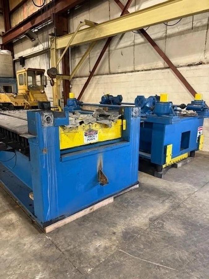 Used 96" x .250" DBI 4-Hi Precision Leveler