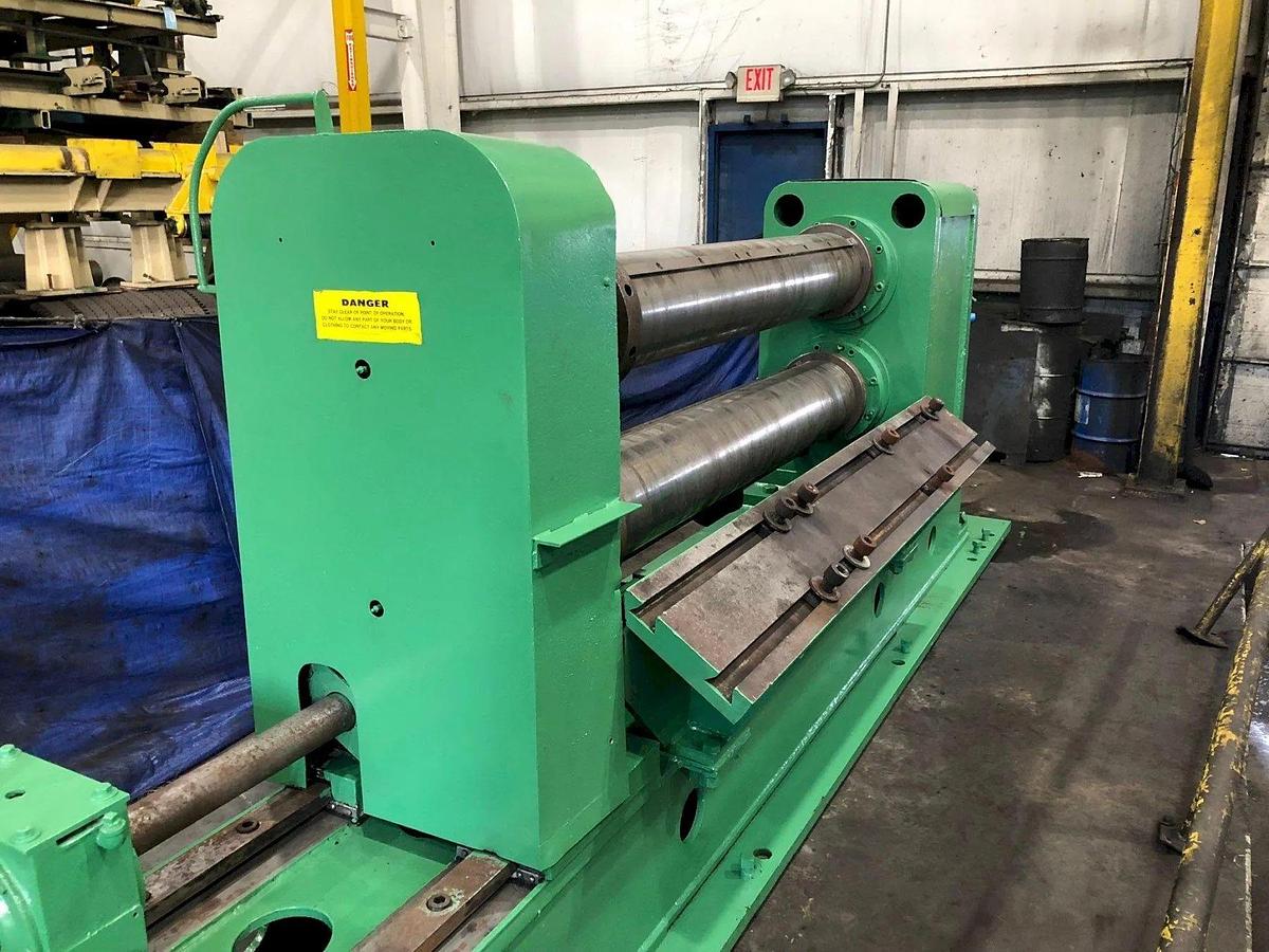 Used 72" (1800mm) x .500" (12.7mm) x 60,000# Stamco Slitting Line with 2 Heads (Used)