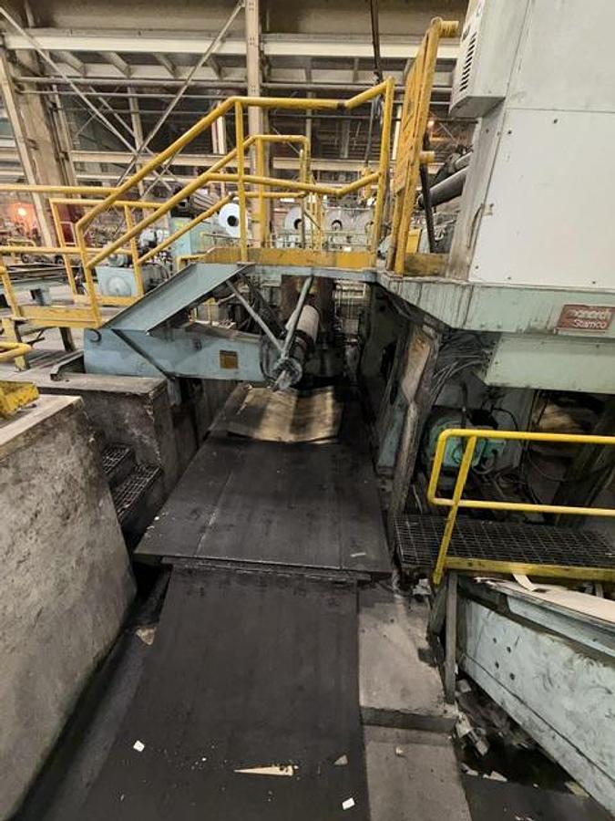 Used 72” x 0.050” x 22,000# Stamco Aluminum Slitting Line