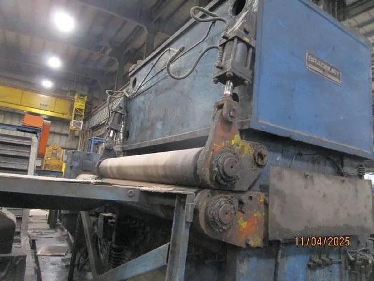 Used 72" x .250" Bradbury Precision Back-Up Leveler